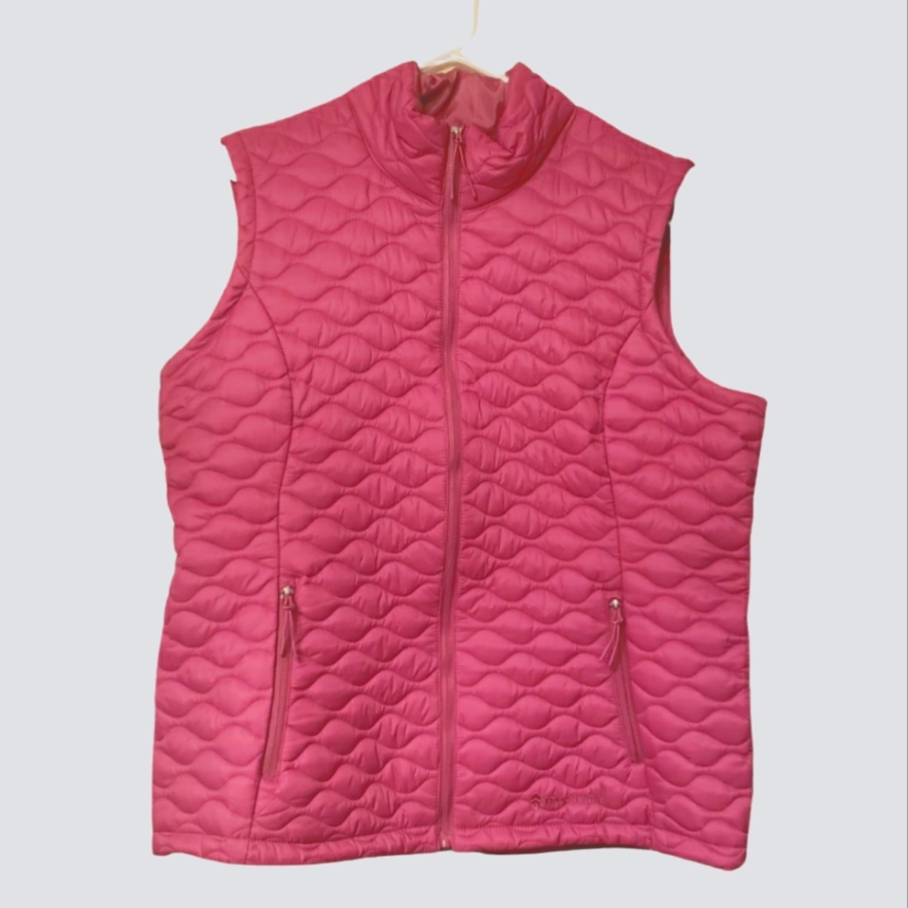 XL Pink Puffer Vest Free Country